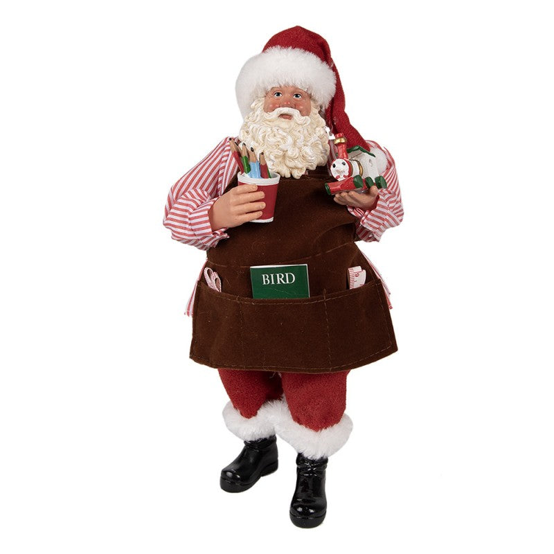 Babbo Natale decorativo con giocattoli