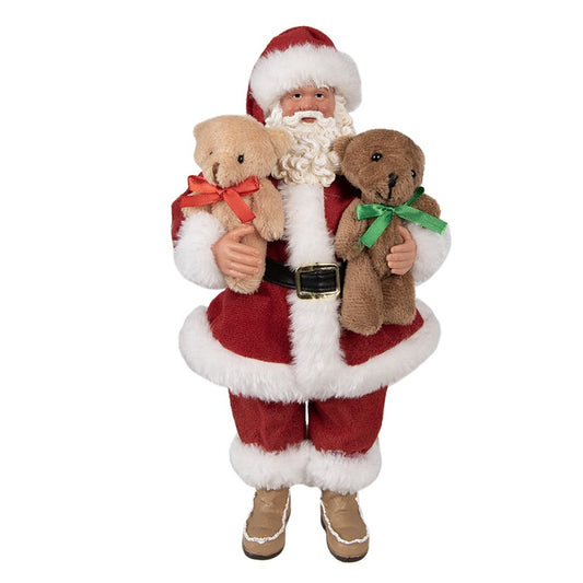 Babbo Natale decorativo con orsetti