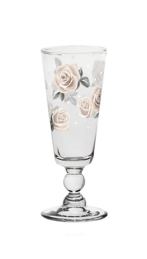 Confezione di 3 flute Rose