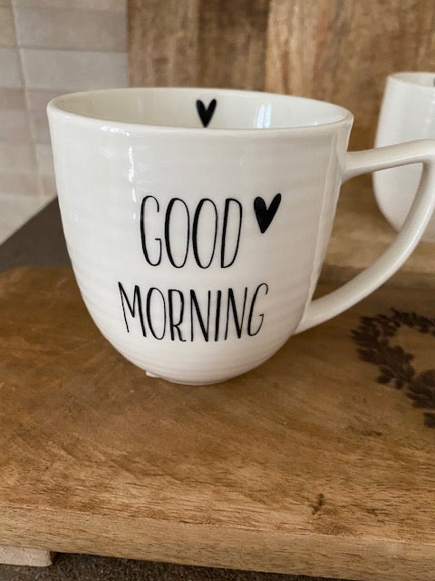 Tazza con manico "Good Morning" di Boltze