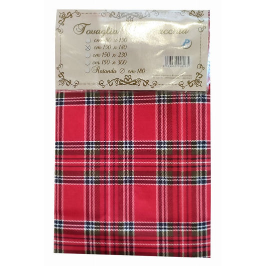 Tovaglia antimacchia Tartan da 10/12 posti